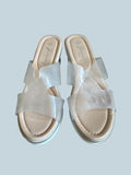 Geossy Milam Women Wedge Slide Shoe Sandals. Like New. Size 7.5