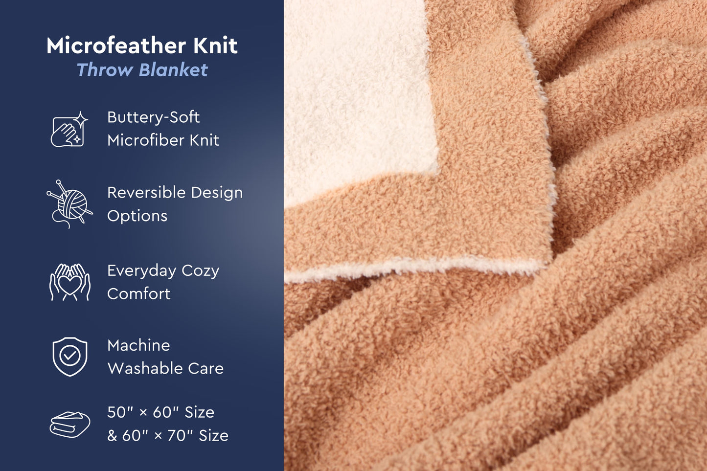 Cozy Stretch Throw Blanket