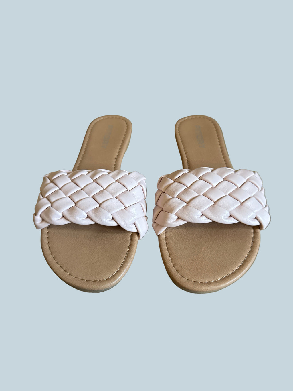 Fitory Women Braided Slide Shoe Sandals. Secondhand. Size 9