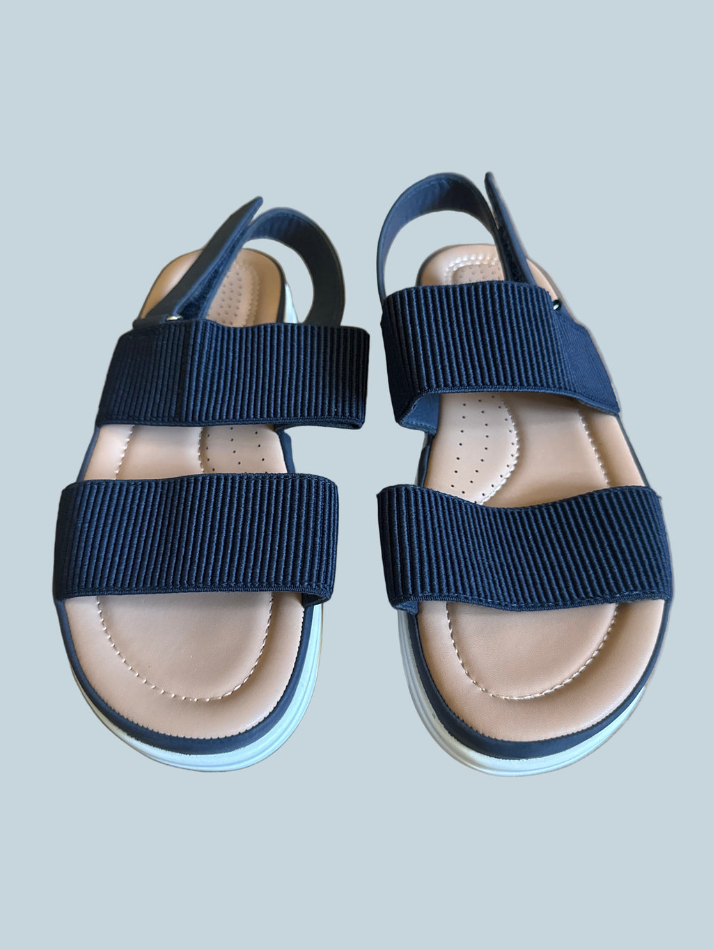 Mysoft Women Wedge Comfort Shoe Sandals. Like New. Size 6.5