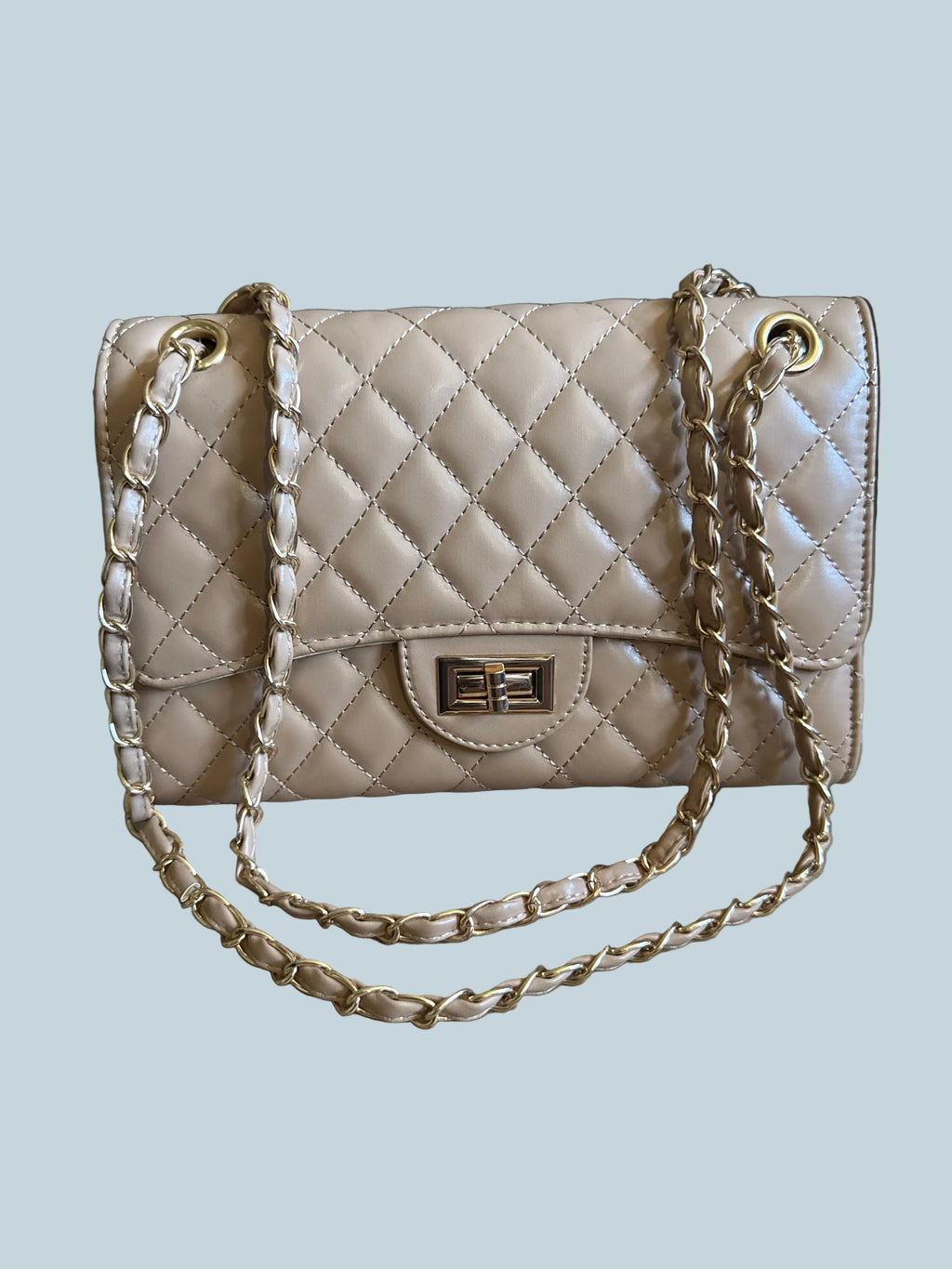 Quilted Crossbody Bag.