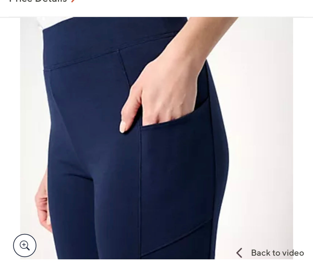 Denim & Co. Active Tall Duo Stretch Lightly Boot Pant w/ Pockets