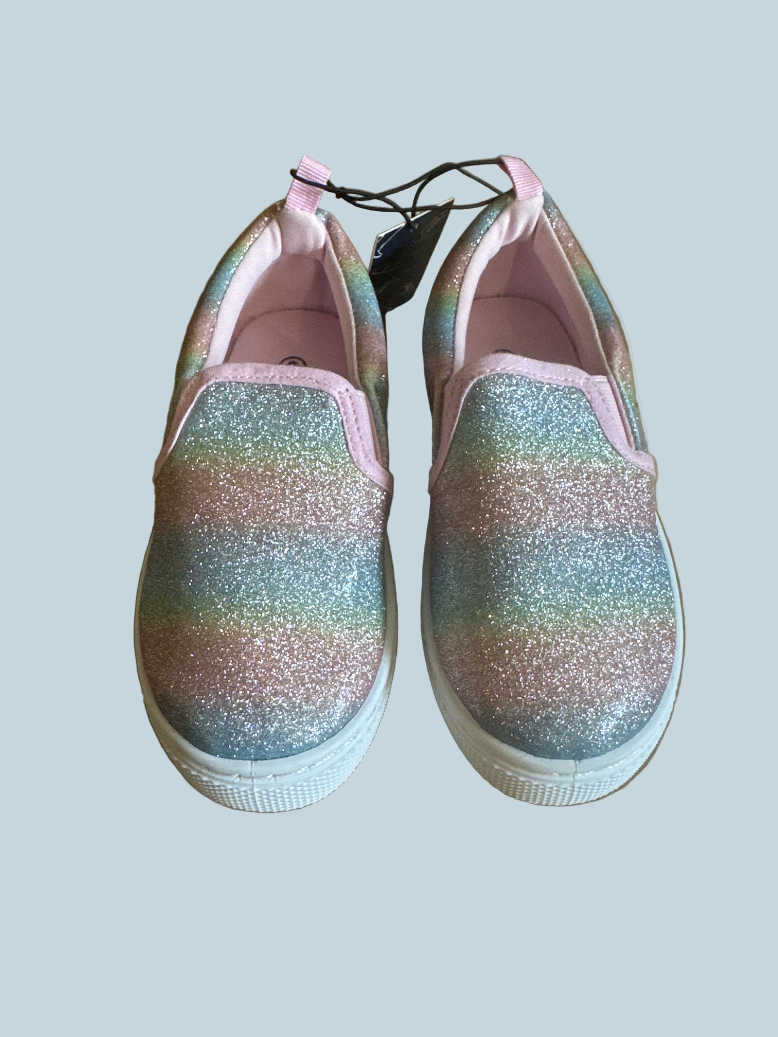 Kids Girls Slip-on Canvas Shoe. Like New. Toddler Size 9