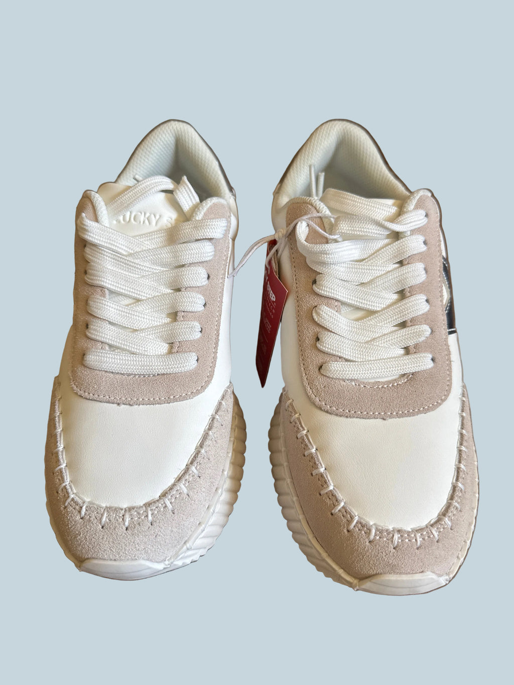 Lucky Step Women Platform Sneakers. Size 6