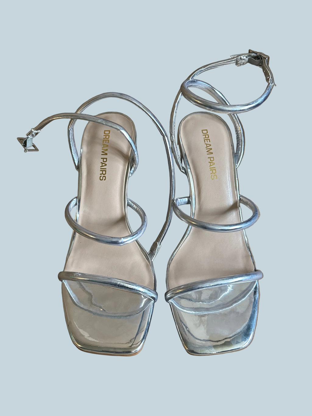 Dream Pairs Women Block Heeled sandals. Like New. Size 8