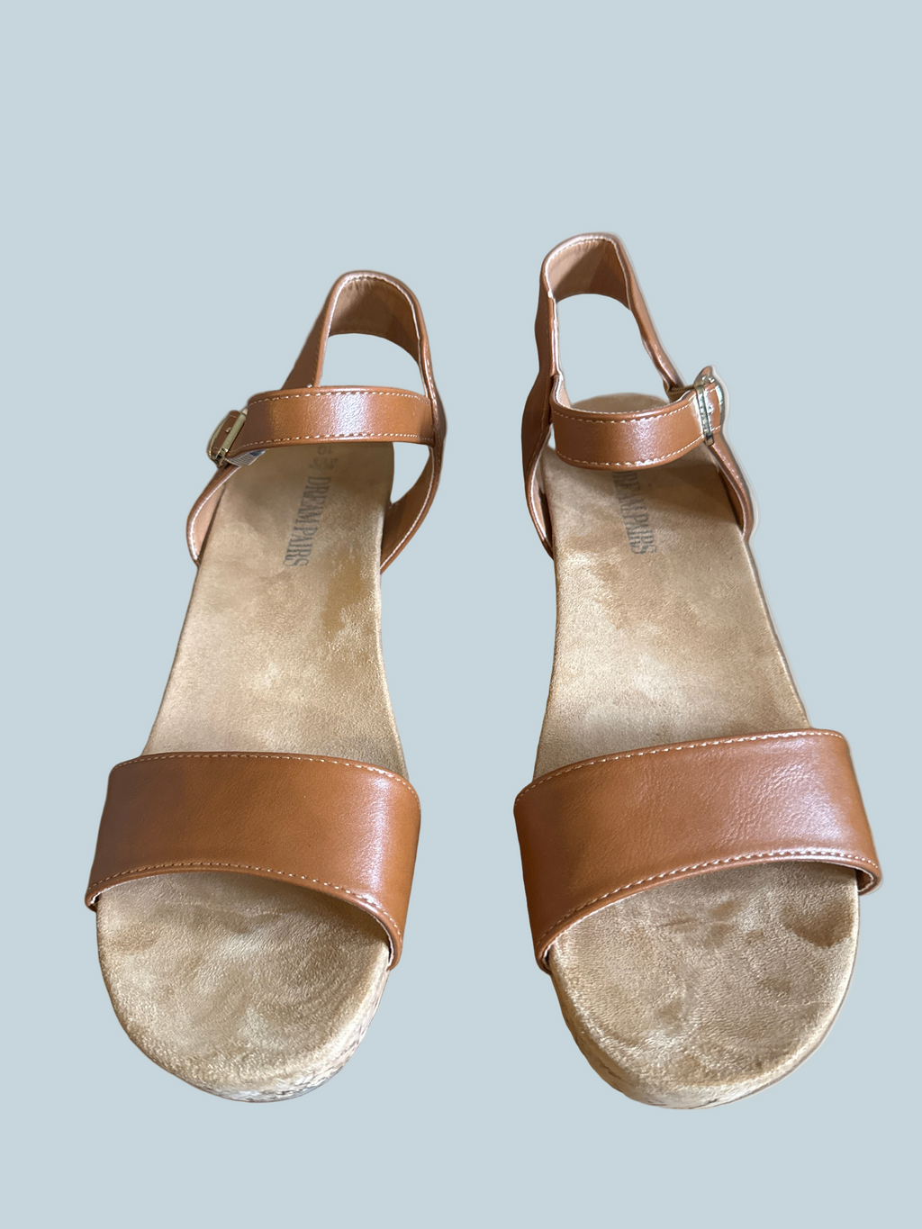 Dream Pairs Women Wedge Shoe Sandals. Like New. Size 10