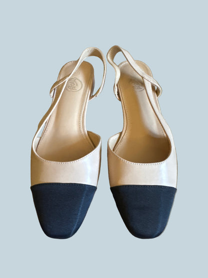 Trary. Women Open Back Ballet Flat.  Like New. Size 6.5