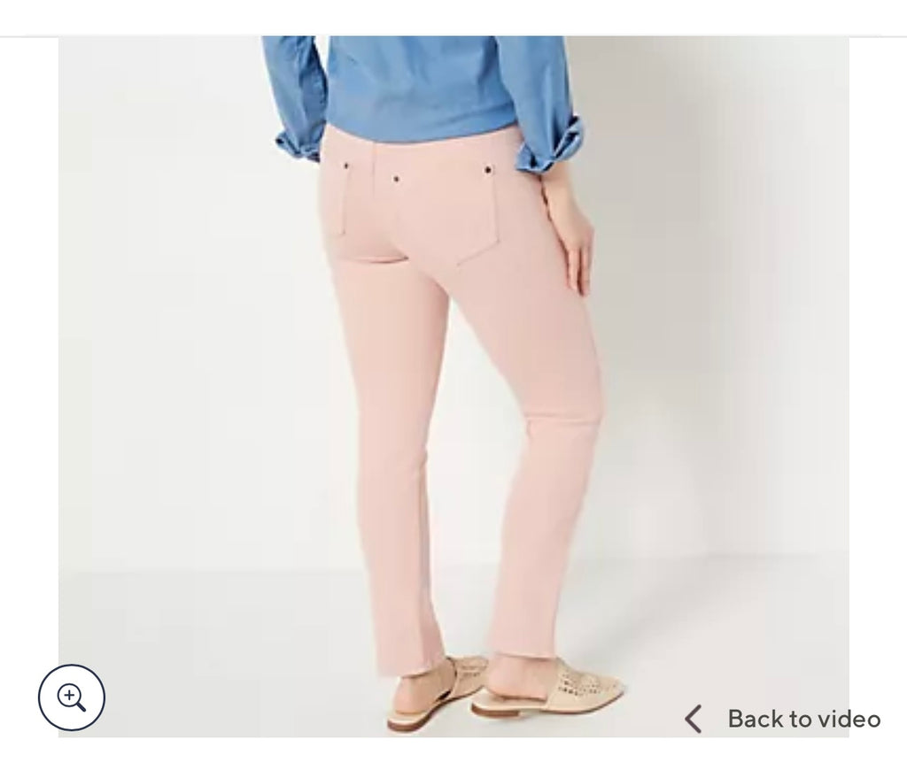 Belle by Kim Gravel Tall Flexibelle Belle Curve Slim-Leg Jeans