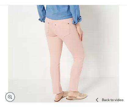 Belle by Kim Gravel Tall Flexibelle Belle Curve Slim-Leg Jeans