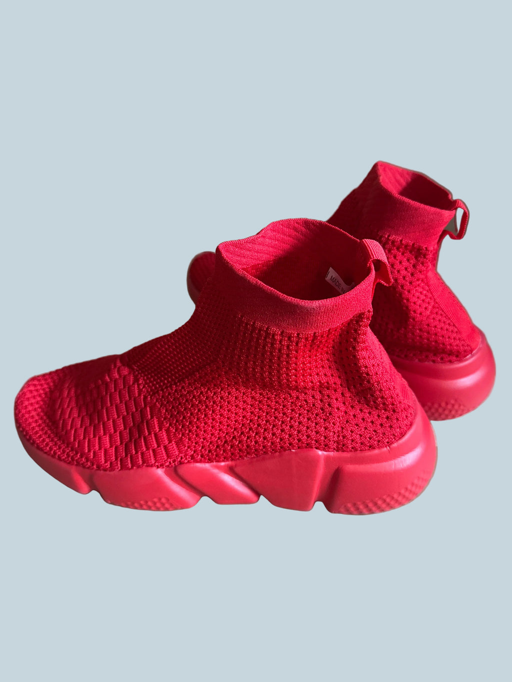 Slip-on Men Women Knit Mesh Socks. Like New. Size 41