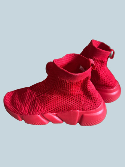 Slip-on Men Women Knit Mesh Socks. Like New. Size 41