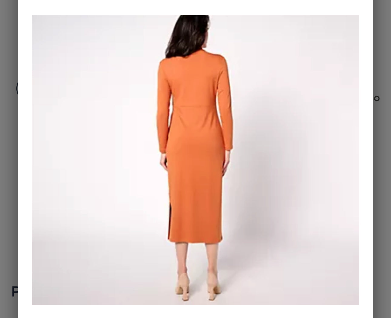 Women with Control Regular Finespun Jersey Tummy Control Midi Dress. Black/ Large