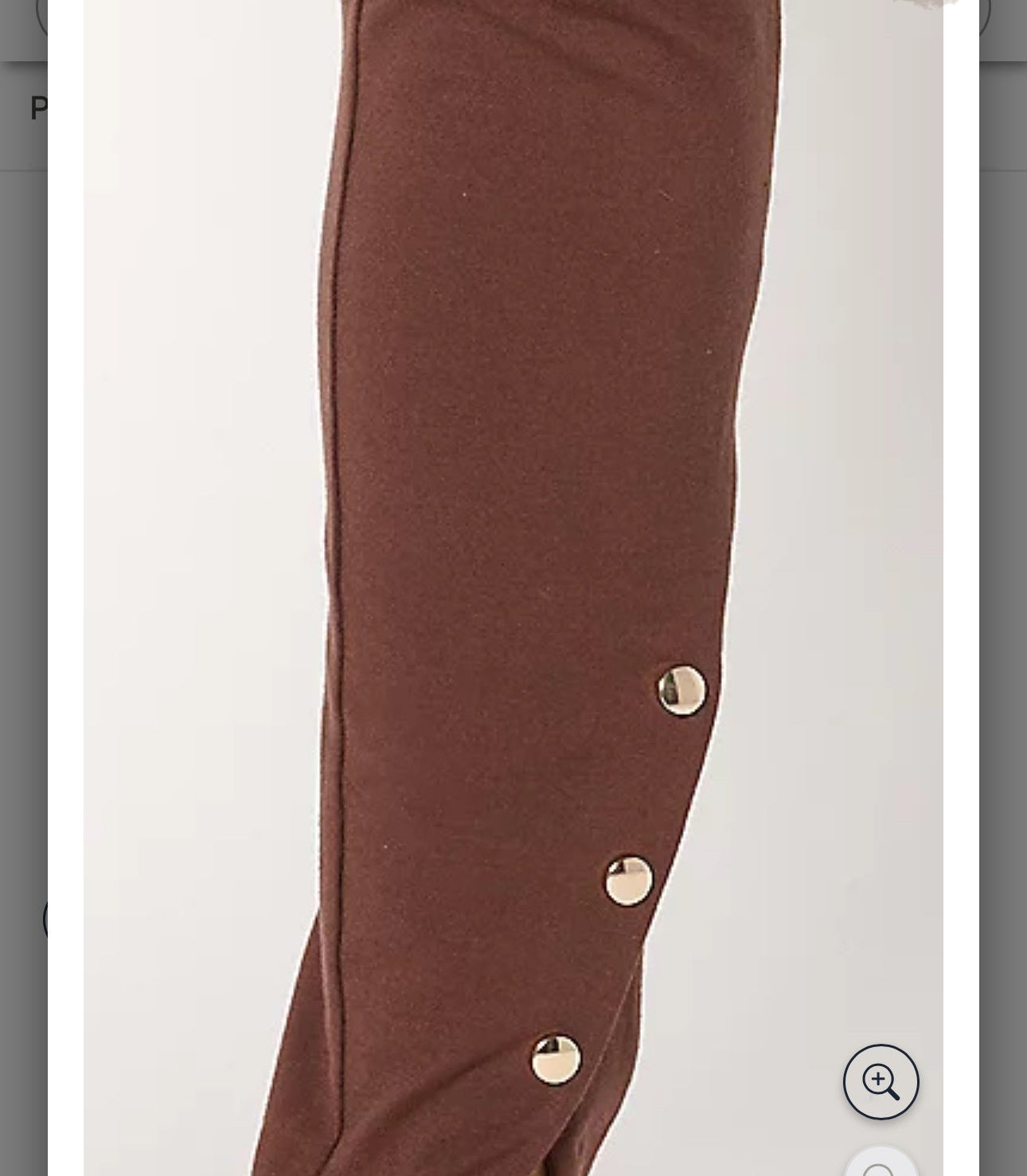 Women With Control Tummy Control Regular Slim Leg with Snap Detail. Caviar/ Small.