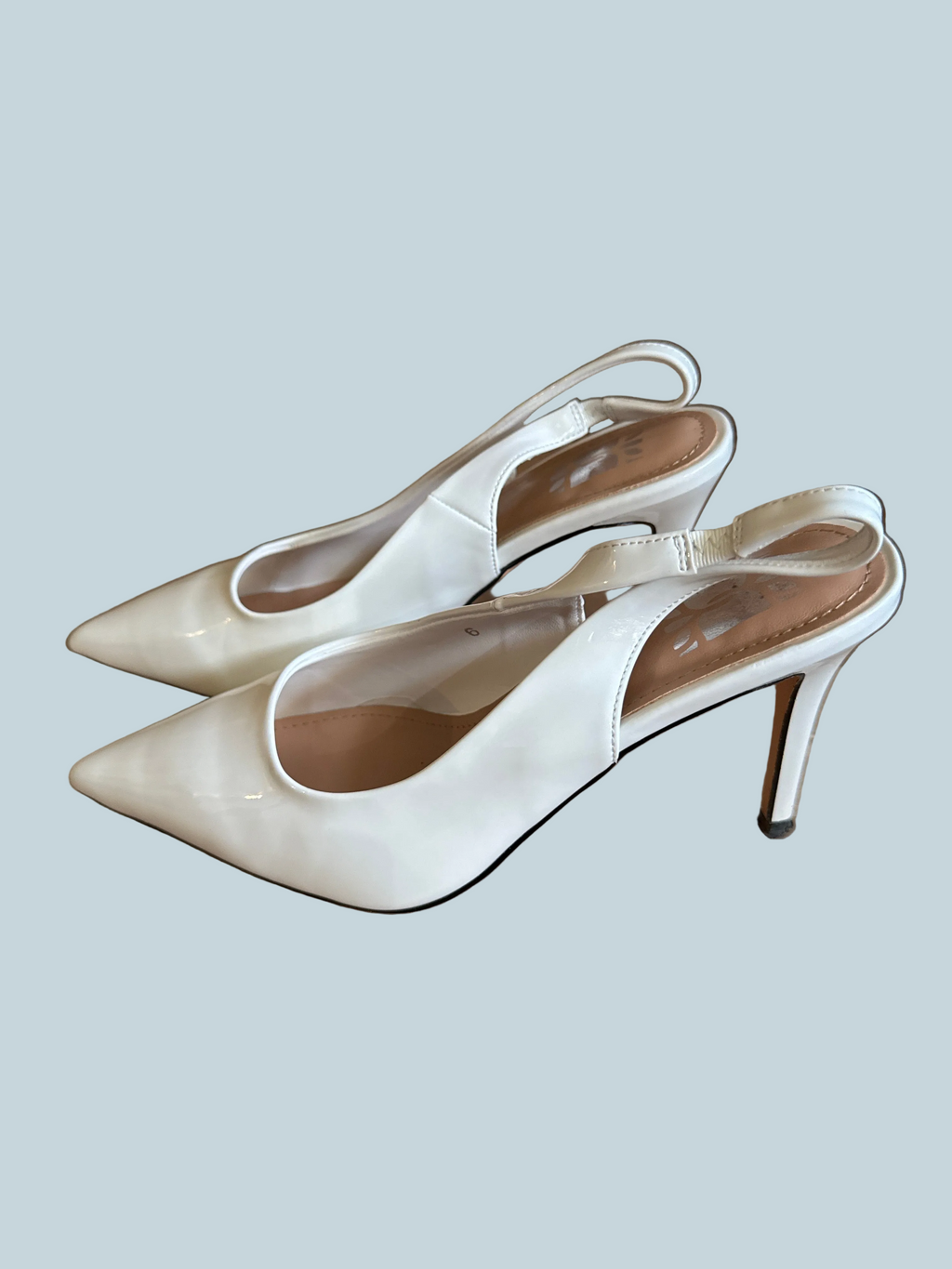 Women Heeled Slingback Pump. Like New. Size 6