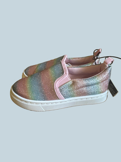 Kids Girls Slip-on Canvas Shoe. Like New. Toddler Size 9