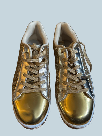 Uubaris Men Women Glitter Casual/Ocassion/Costume Shoe Canvas. Like New. Size 11