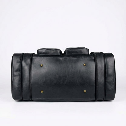 Men's Vegan Leather Duffel Bag – Organized Travel Carry