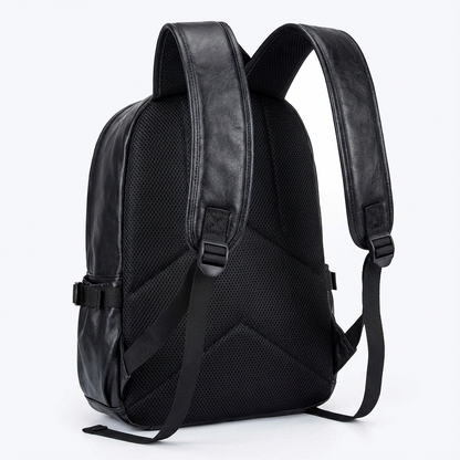 Men's Vegan Leather Backpack – Modern Work Carry