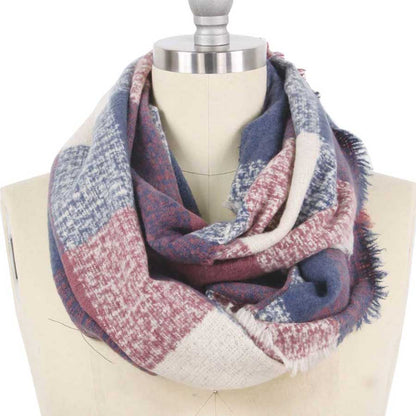 Check Infinity Scarf