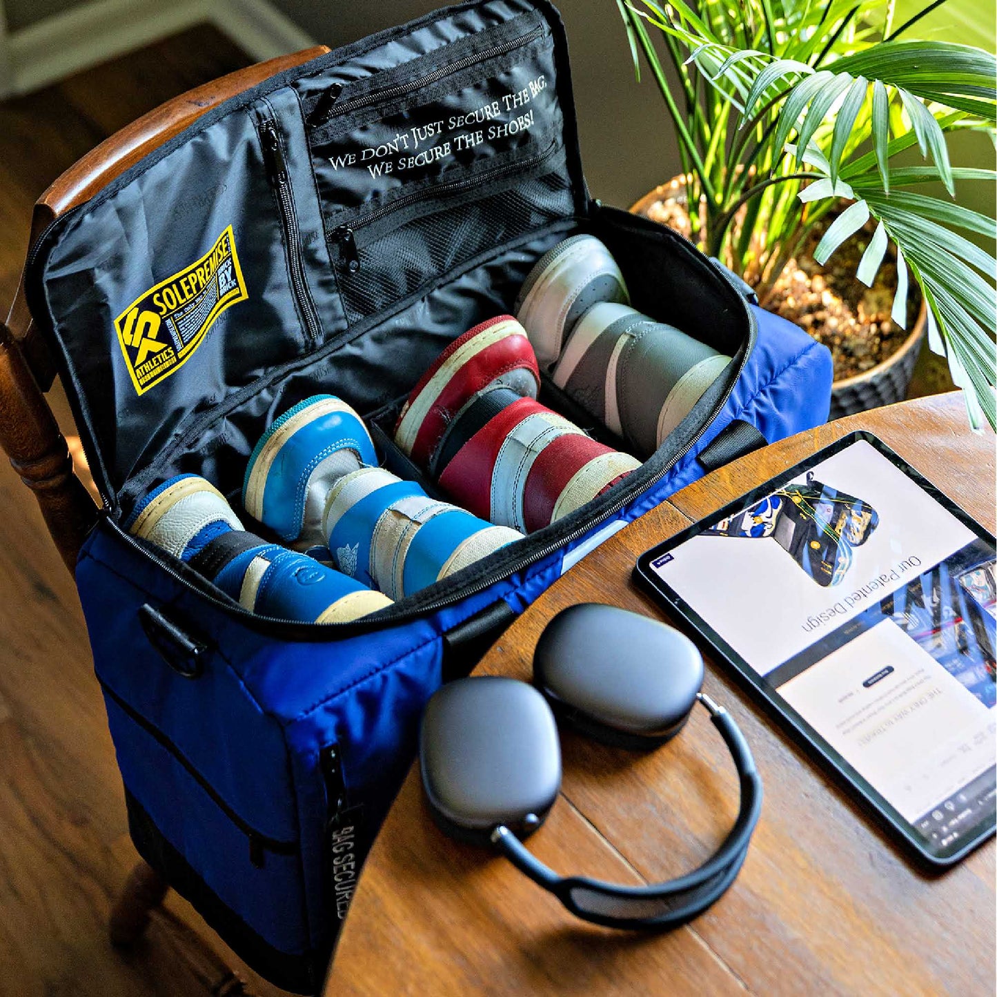Blue Sneaker Duffle