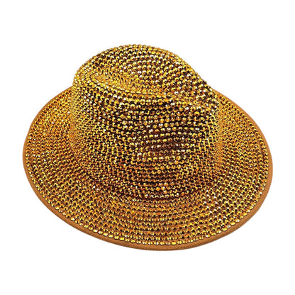 Bling Studded Panama Hat