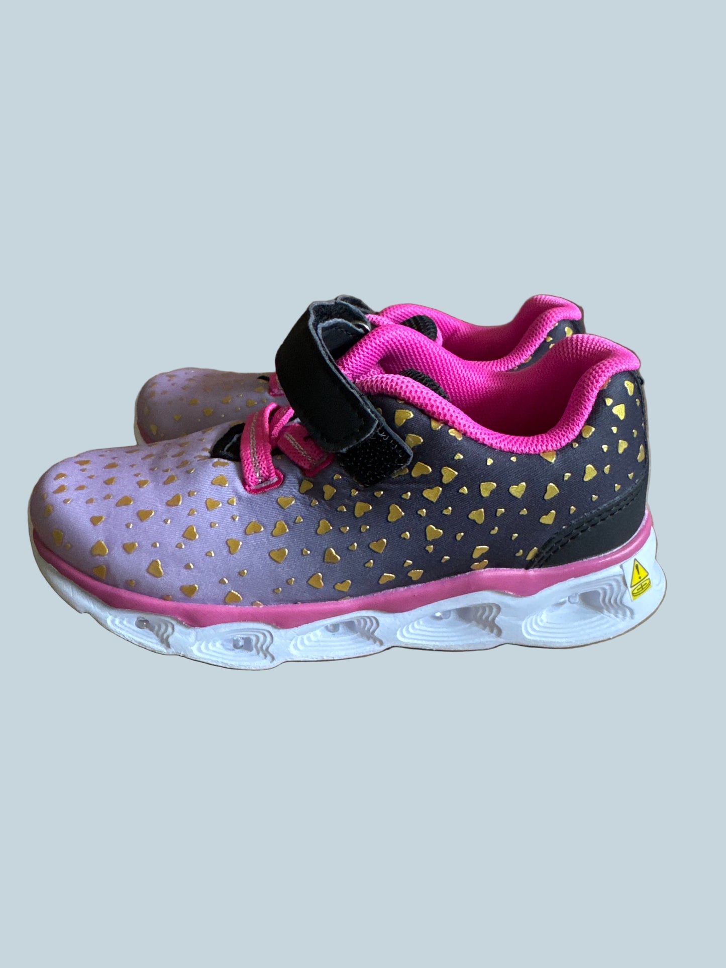 Girls Light-Up Sneakers Shoe. Like New. Toddler Size 10