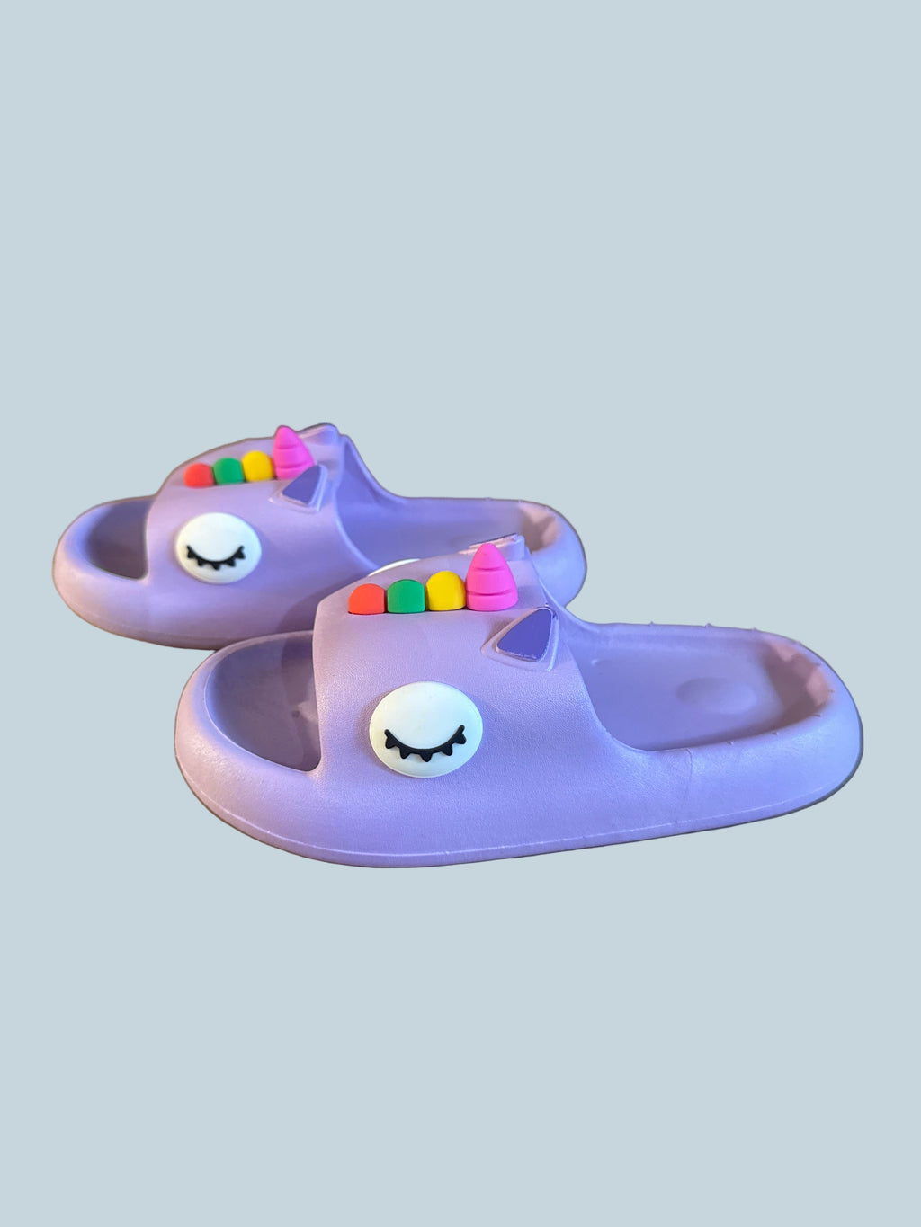 Kids Girls Slide Shoe Slippers. Secondhand. Size 32-33