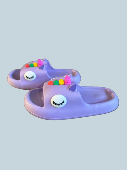 Kids Girls Slide Shoe Slippers. Secondhand. Size 32
