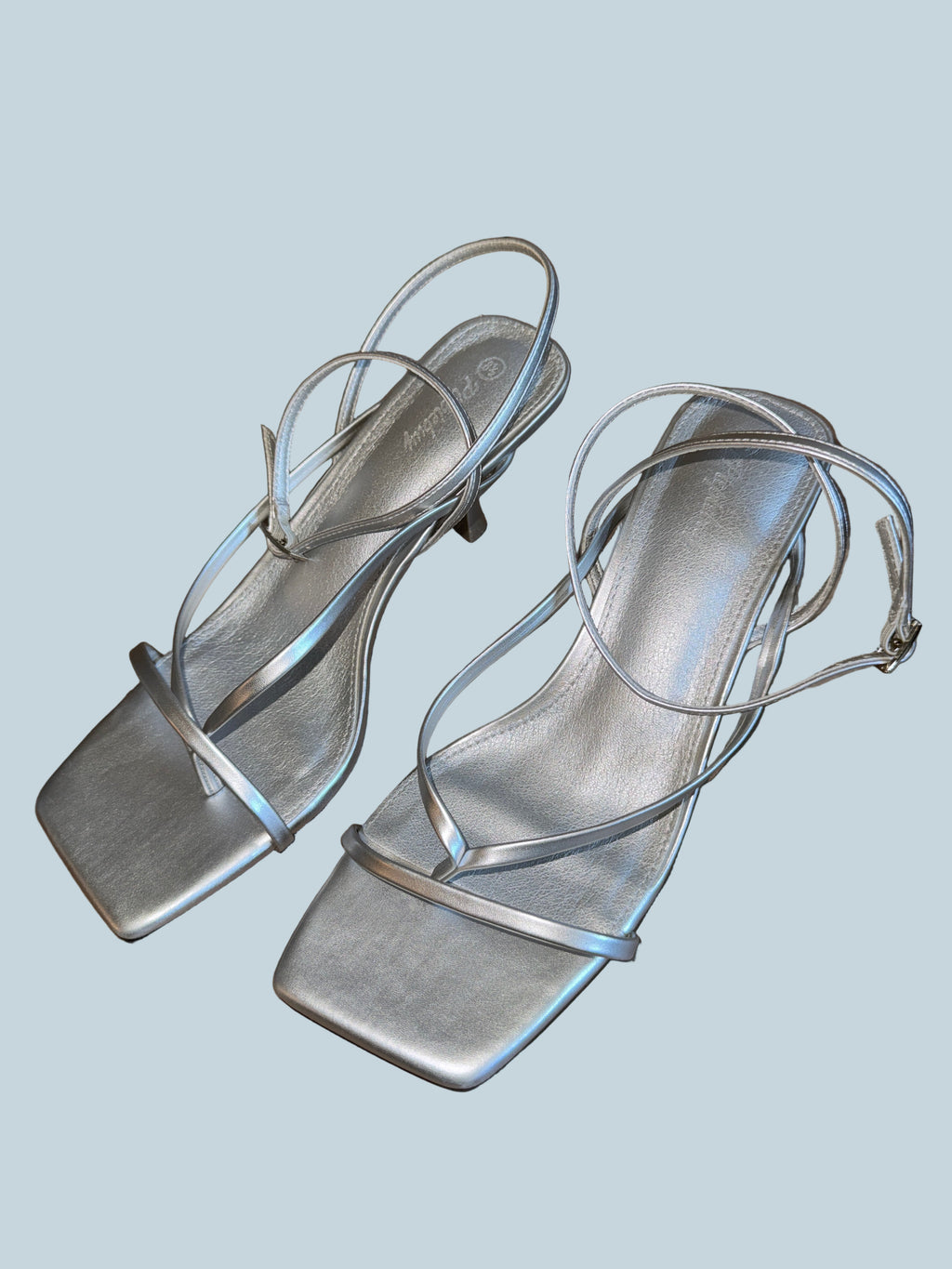 Piepiebuy Women Kitten Heeled Shoe Sandals. Like New. 8.5