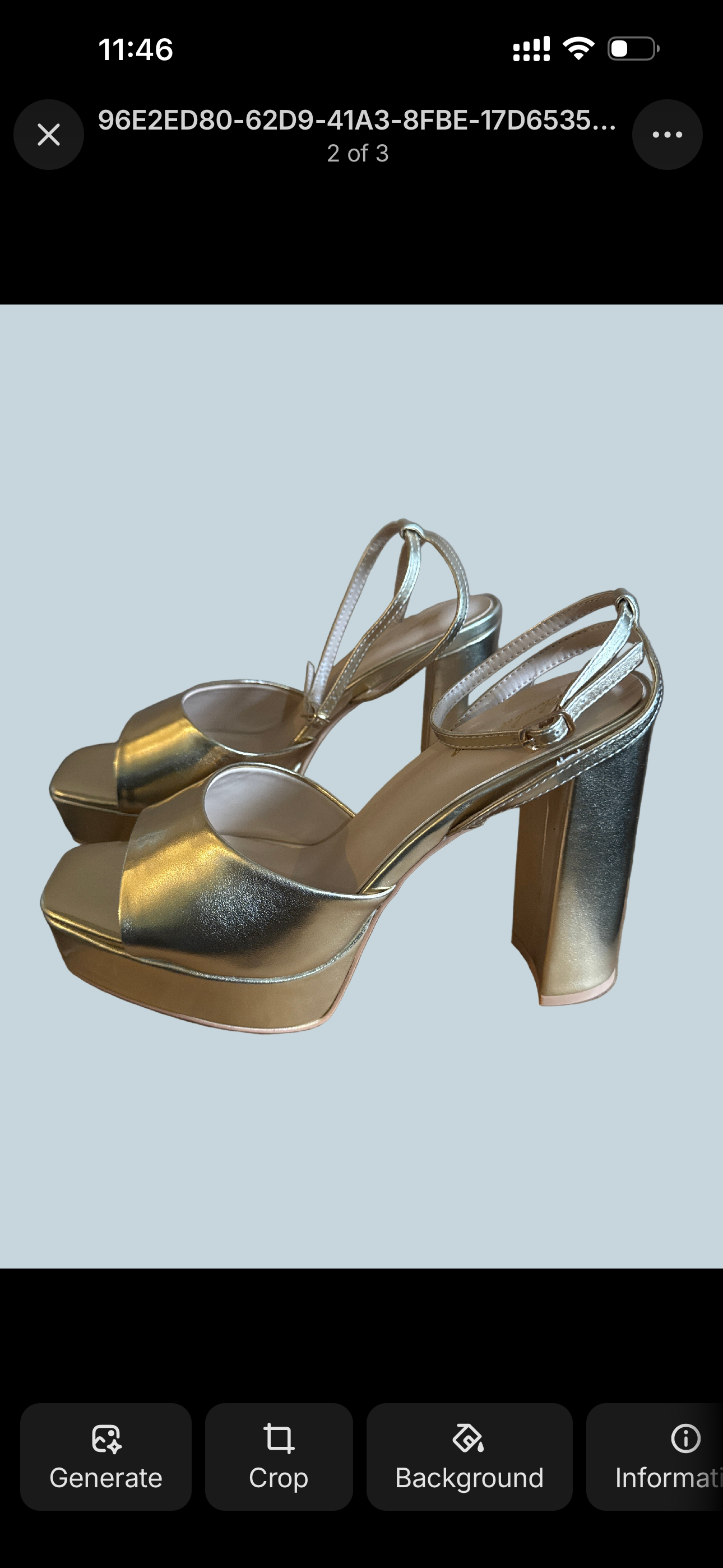 Elisabet Tang Women High Heeled Sandals Shoe. Secondhand. Size 8