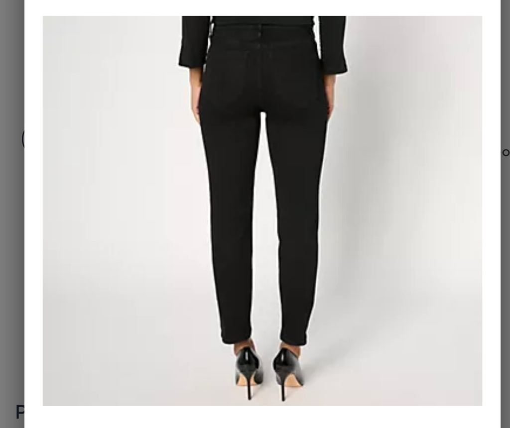 nicole by Nicole Miller Regular Bling Skinny Jeans - Black/ Regular 12