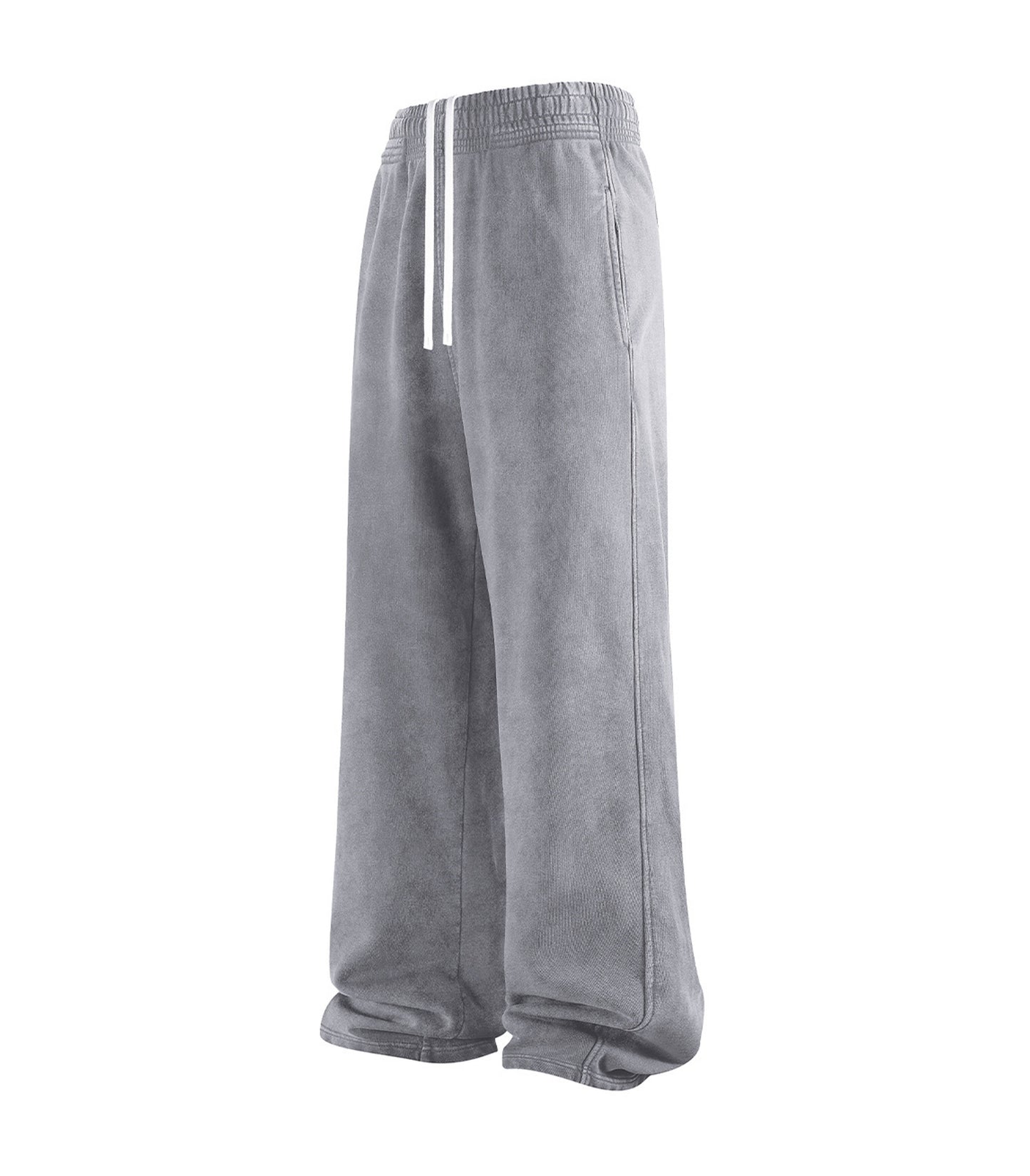 SLATE OVER-DYE SWEATPANTS