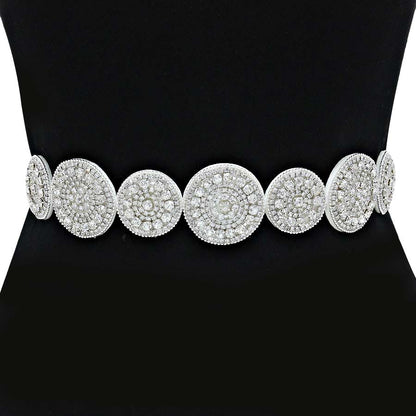 Deco Ring Organza Belt Choker Headband