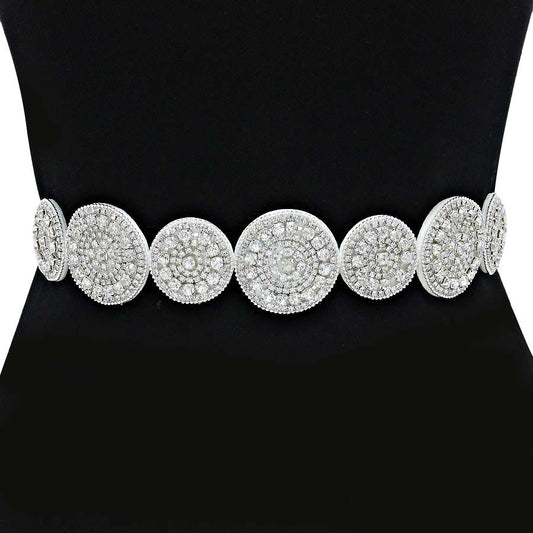 Deco Ring Organza Belt Choker Headband