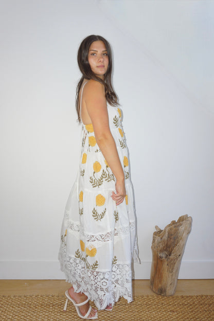 Irina Dress in Marigold