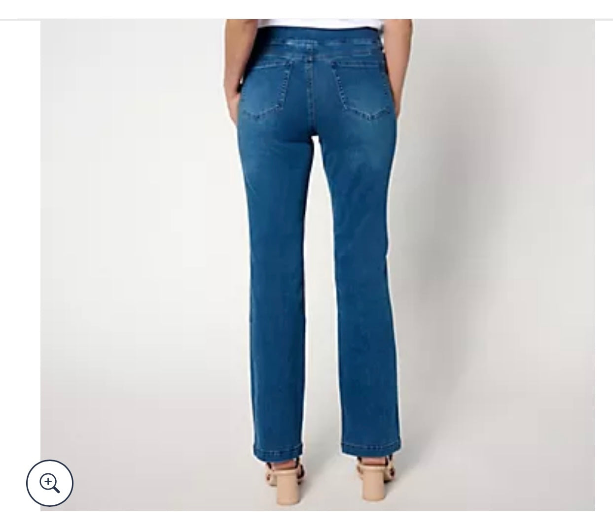 Belle by Kim Gravel_Reg TripleLuxe Denim Baby Boot Cut Jean. Rinse Wash/Regular 4