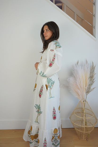Joel Maxi Dress - Kabir Floral