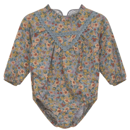 Floral Print Woven Bubble