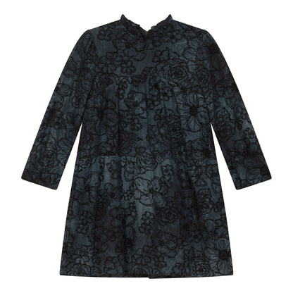 Ruffle Neck Dress