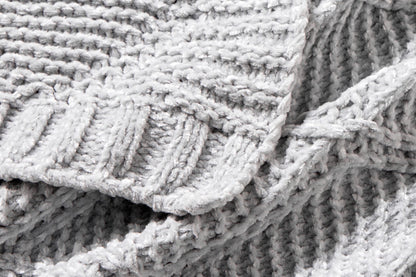 Diamond Chenille Throw Blanket