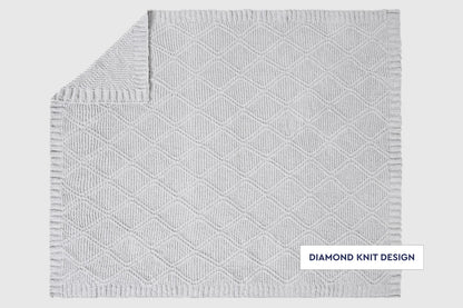 Diamond Chenille Throw Blanket