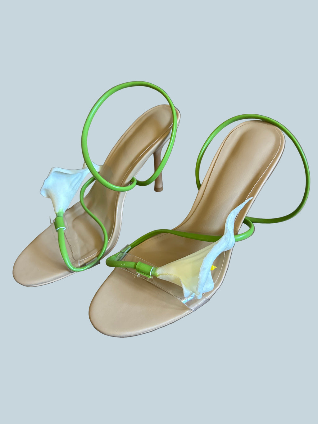 Women Heeled Shoe Sandals. Like New. Size 8.5