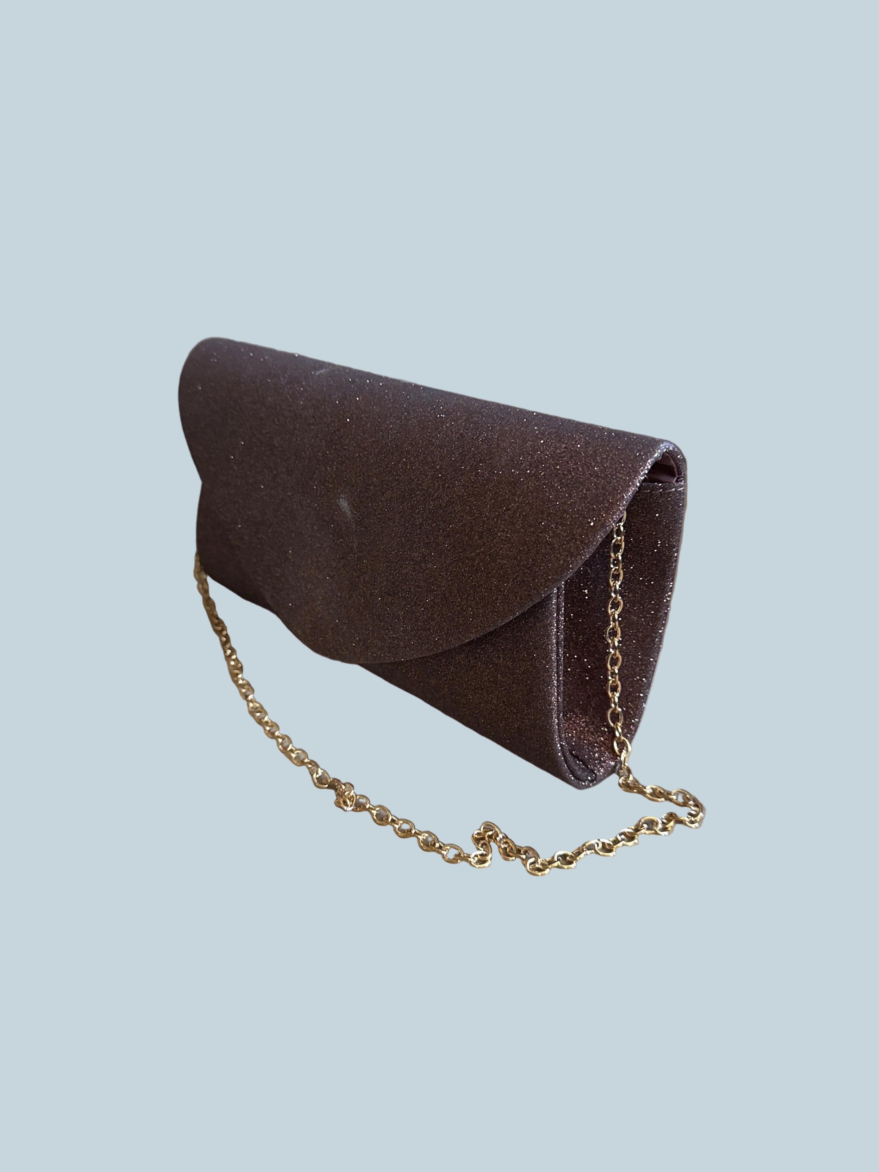 Glittering Envelope Clutch bag. Secondhand