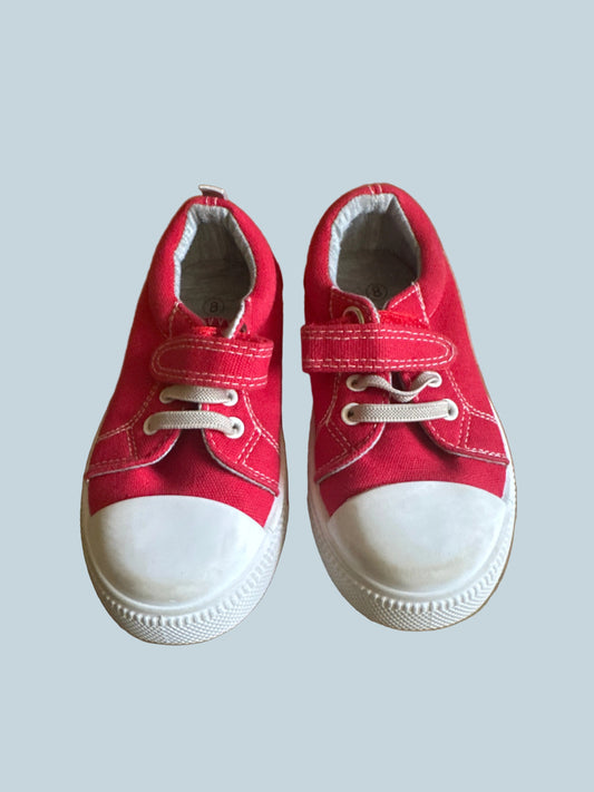 Kids Boys Girls Slip-on Shoe Sneaker Canvas. Secondhand. Toddler Size 8