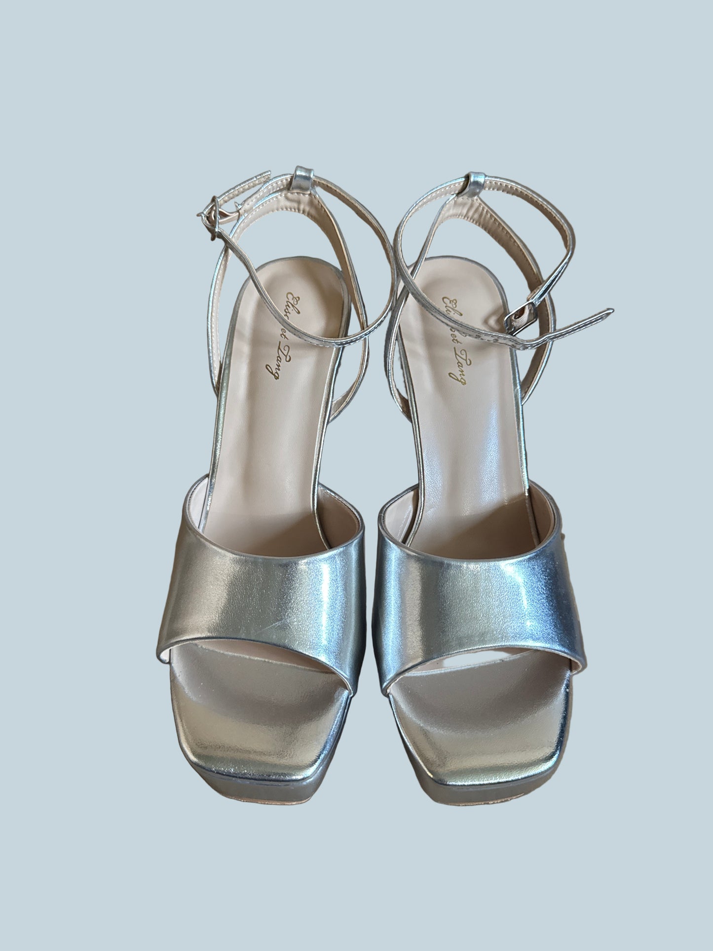Elisabet Tang Women High Heeled Sandals Shoe. Secondhand. Size 8