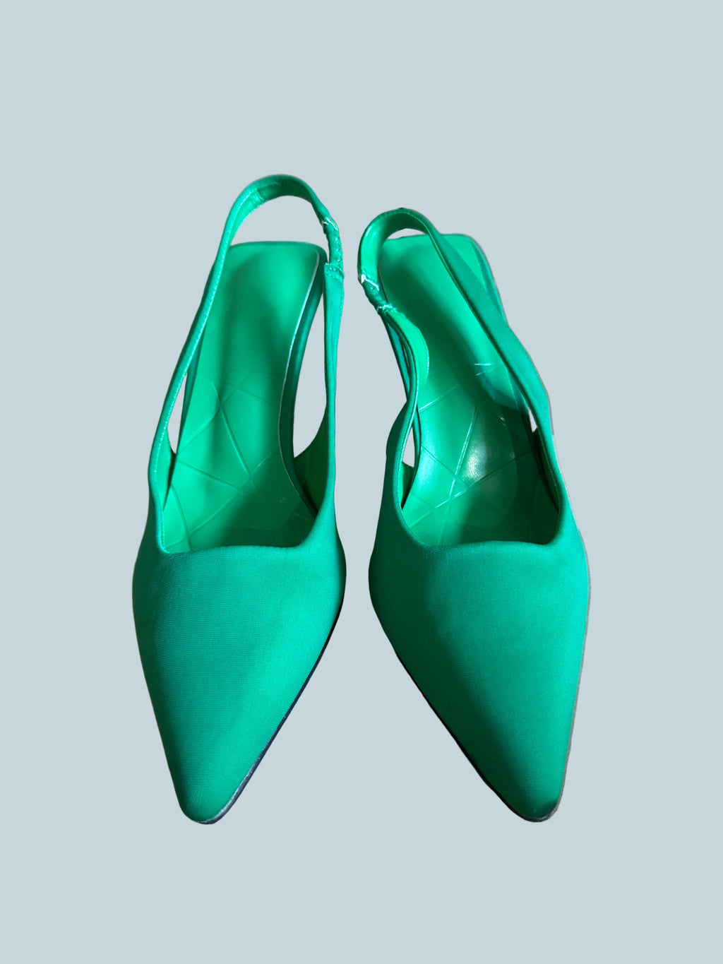 Women Heeled Slingback Pump Shoe. Secondhand. Size 38