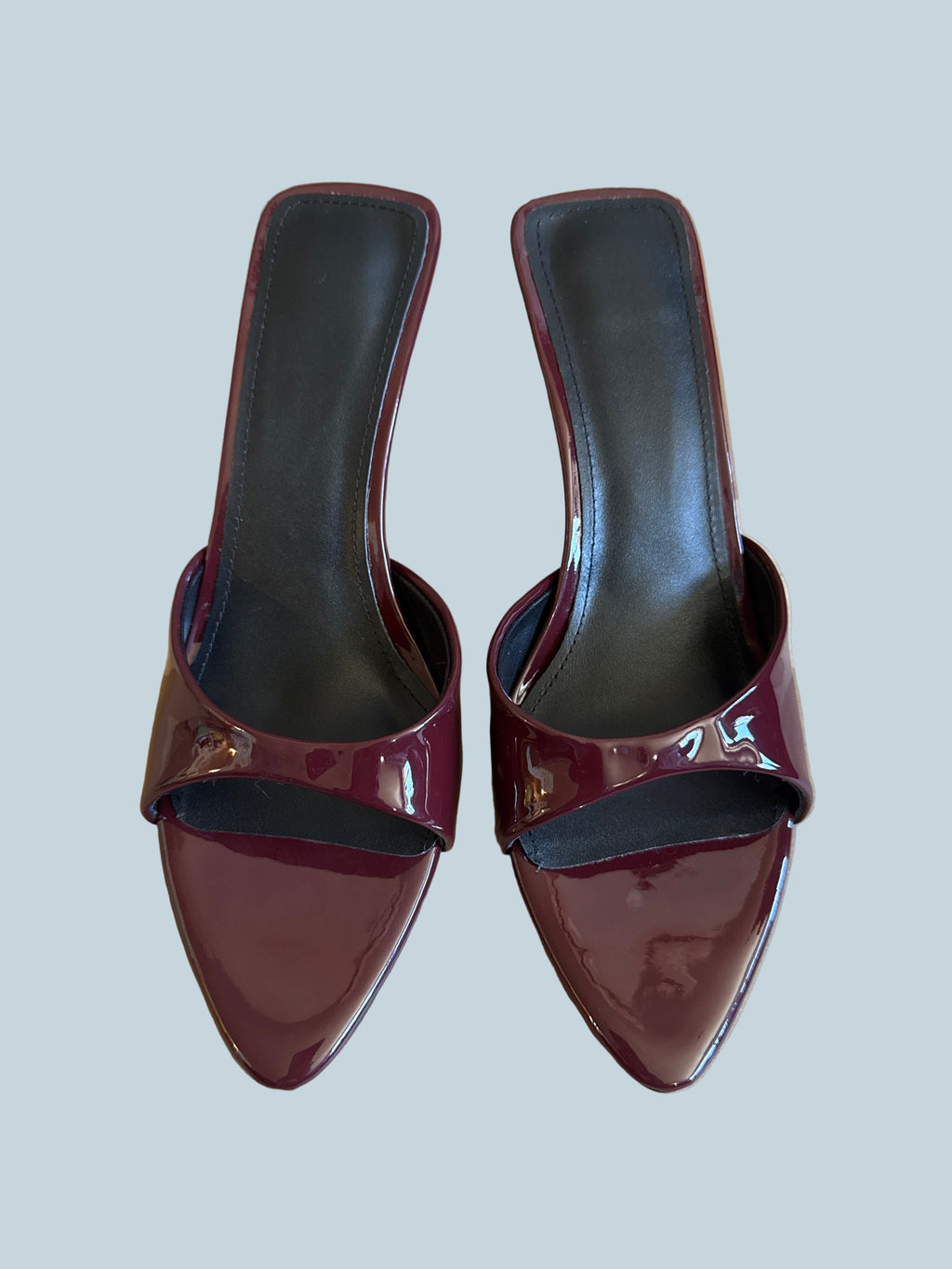 QIV Women Heeled Slide Sandals. Like New. Size 9