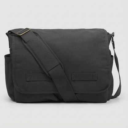 Men's Canvas Messenger Bag – Daily Commuter Carry