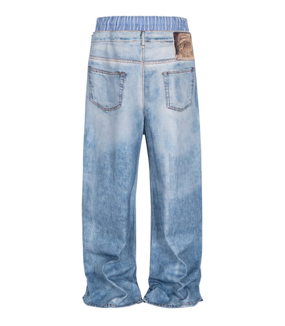CONTRAST BOXER DENIM