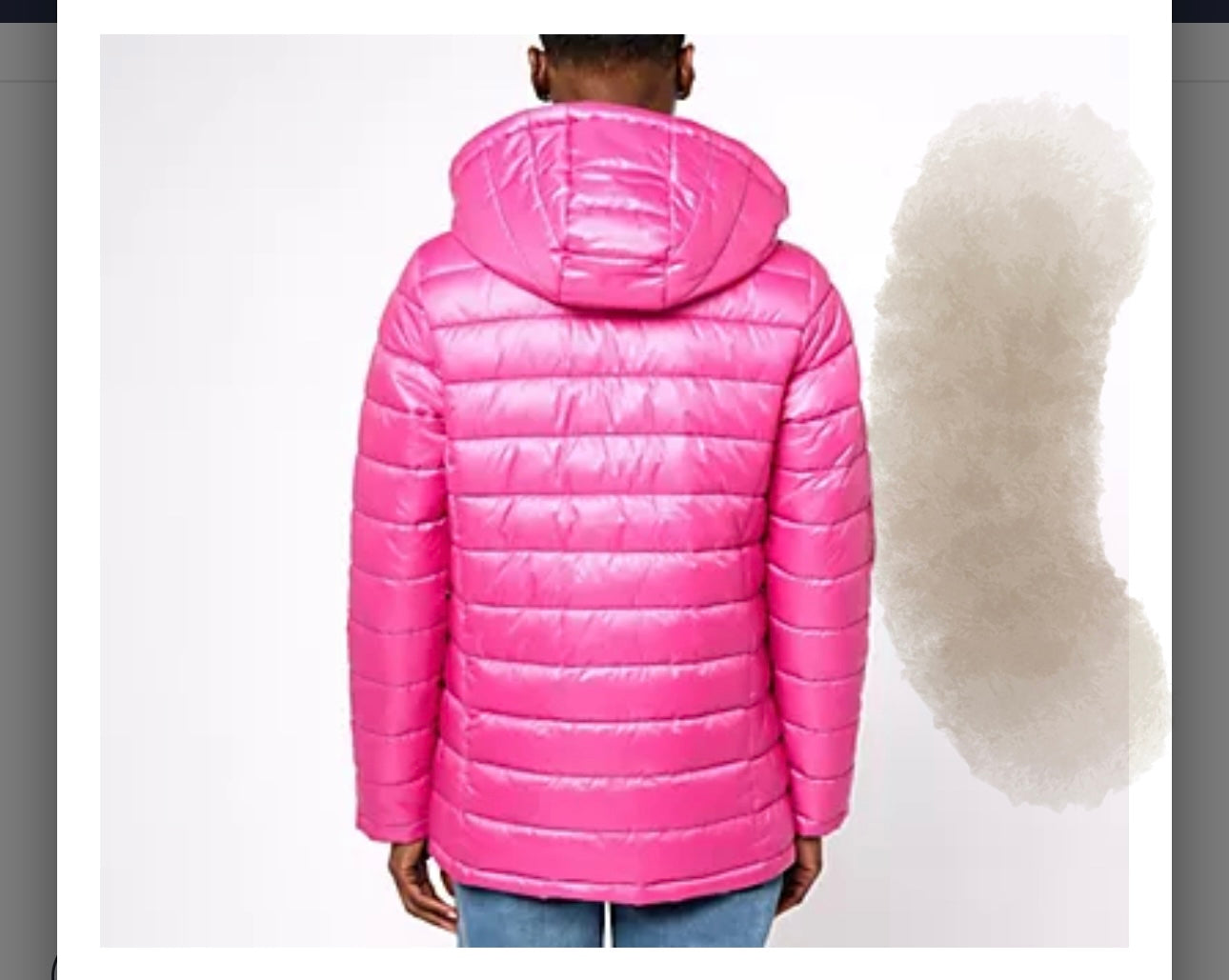 Belle by Kim Gravel Reversibelle Quilted Jacket. Size Medium